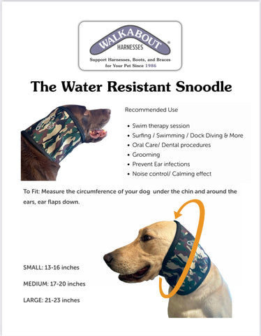 Water Resistant Snoodle
